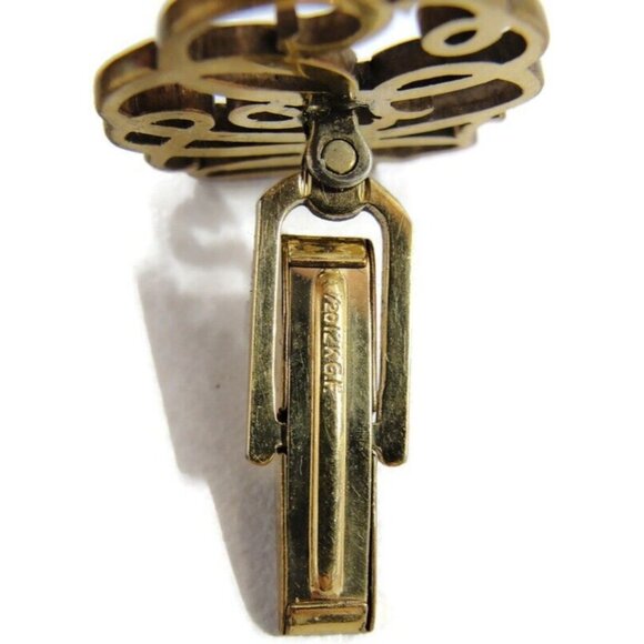 HCC ? Initials Vintage Cufflinks 1/20 12K Gold Filled Large Nice - Picture 3 of 12